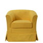 Tucker - Woven Fabric Swivel Barrel Chair