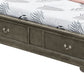 Upholstered Panel Sleigh Bed Design