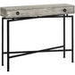 Accent Console Table For Entryway, Functional Storage Drawer