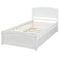 Platform Bed & Headboard, Footboard And Slat Support