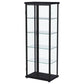 Nevra - 4 Shelf Display LED Curio Cabinet