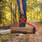 Heavy-Duty 4 Claw Timber Log Lifting Tongs Grabber - Red