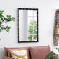 Rectangle Mirror, Wall Mirror For Living Room Bedroom Entryway - Black