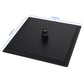 Modern 10" Square Rainfall Shower Head & Stainless Steel Wall Or Ceiling Mount Luxury Spa Shower Panel