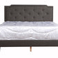 Button Tufted Bed Charming For Cozy Spaces