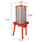 Hydraulic Fruit Wine Apple Press 5.3 Gallon / 20L For Wine Cider Making - Red
