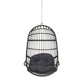 Richards - Outdoor / Indoor Wicker Hanging Chair - Gray
