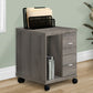 Office, File Cabinet, Printer Cart, Rolling File Cabinet, Mobile, Storage, Contemporary & Modern