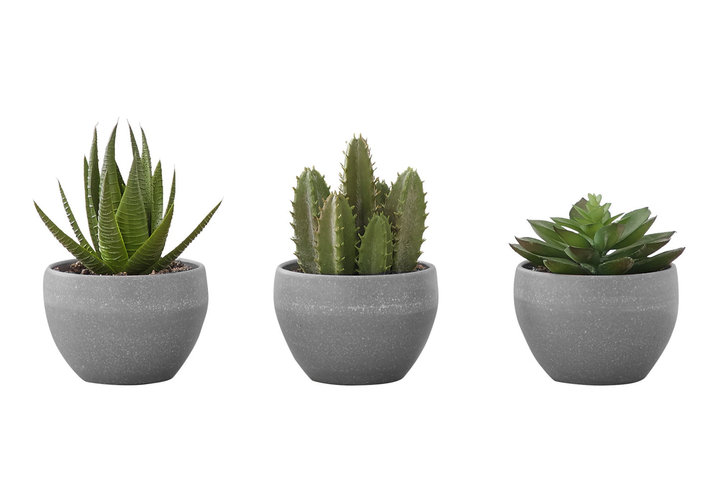 Artificial Succulent Plants (Set of 3)