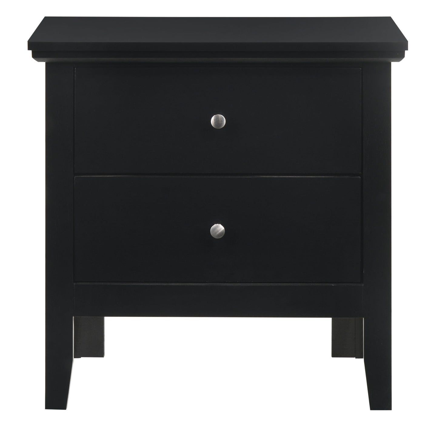 English Dovetailed Drawers Nightstand