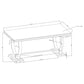 Mercy - Rectangular Top Dining Table