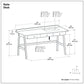 Rylie - Desk - Natural Aged Brown