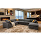 Custom Configuration Modular Sectional & Toss Pillows