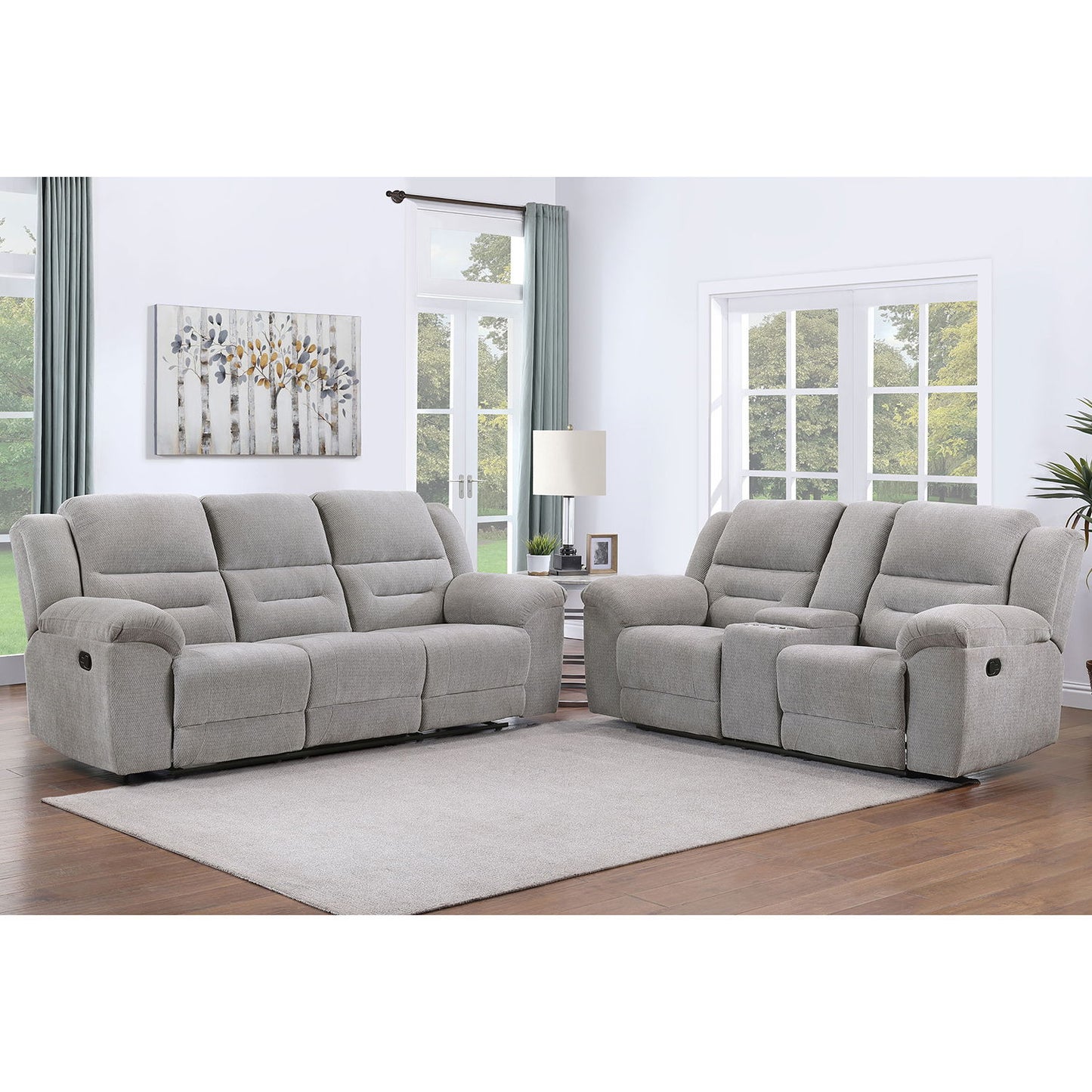 Sebring - Reclining Sofa Set With Manual Recline
