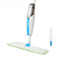Superfine Fiber Washable Mat Spray Mop With 300Ml Reusable Bottle For Various Floors - Blue