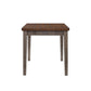 Counter Height 2 Tone 4 Drawer Dining Table - Gray