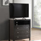 Elegant Transitional Media Chest