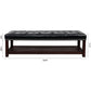Bedroom End Of Bed Bench Tufted Upholstered End Of Bed Bench End Of Bed Entrance Shoe Bench With Nailhead Trim And Shelf Bedroom Upholstered Bench Living Room Shoe Rack Footstool