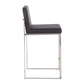 Fuji - Contemporary High Back Counter Stool, Functional Design
