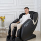 Bosscare - Massage Chair Recliner With Zero Gravity, Full Body Airbag Massage Chair With Bluetooth Speaker, Foot Roller Brown - Brown