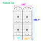 Garden Metal Trellis Rustproof Trellis For Climbing Plants Outdoor Flower Support
