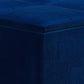 Avalon - Square Coffee Table, Storage Ottoman
