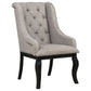 Kinzler - Arm Chair (Set of 2) - Tan / Black