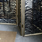 Room Divider, Herero 4 Panel Decorative Screen - Black