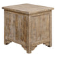 Chair Side Table - Taupe