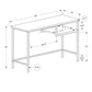 Computer Desk For Home Office, Compact Modern Design, Contemporary & Modern