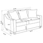 Mackenzie - 3 Piece Sofa Set - Beige