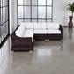 Outdoor Wicker Sofa Seating Group With Cushions