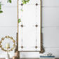 Antique Arched Mirror With Metal Frame, Full Length Mirror For Living Room Bathroom Entryway - Gold
