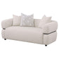 Ramsay - Round Arm Loveseat - Beige
