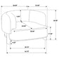 Kensing - Barrel Back Accent Chair
