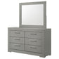 Pierce - 6 Drawer Dresser And Mirror