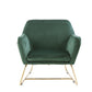 Keira - Accent Chair With Metal Base