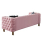 Chesterfield - Modern Tufted Living Room Sofa, 84.25''W Couch