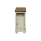 Accent End Table, Storage, Traditional - White