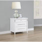Robinson - 3 Drawer Nightstand - White