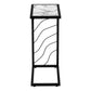 Accent Table, C - Shaped, Contemporary & Modern Convenient Design