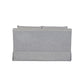 Loveseat With Skirt And Reversable Cushions And 2 Pillows - Light Gray