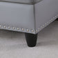 Irine - Sectional Sofa With Ottoman - Gray