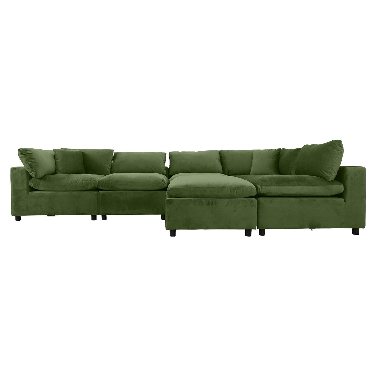 Hayward - Sectional Sofa - Olive Green
