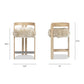 Millwick - Low Back Counter Stool