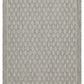 Sunshine - 5'3" X 7'3" Indoor, Outdoor Polypropylene Area Rug - Silver