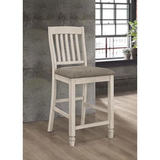 Nolita - Set of 2 - 24" Counter Height Bar Stools with Slat Back