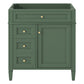 Bathroom Vanity With 2 Drawers And Tip-Out Drawer, Storage Cabinet