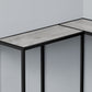 Corner Accent Console Table For Entryway, Unique L-Shaped Design