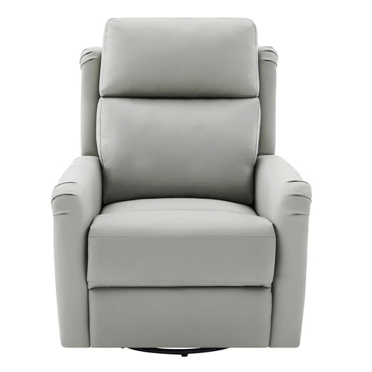 Manual Recliner Swivel Rocking Chair With 8 Point Massage And Heating